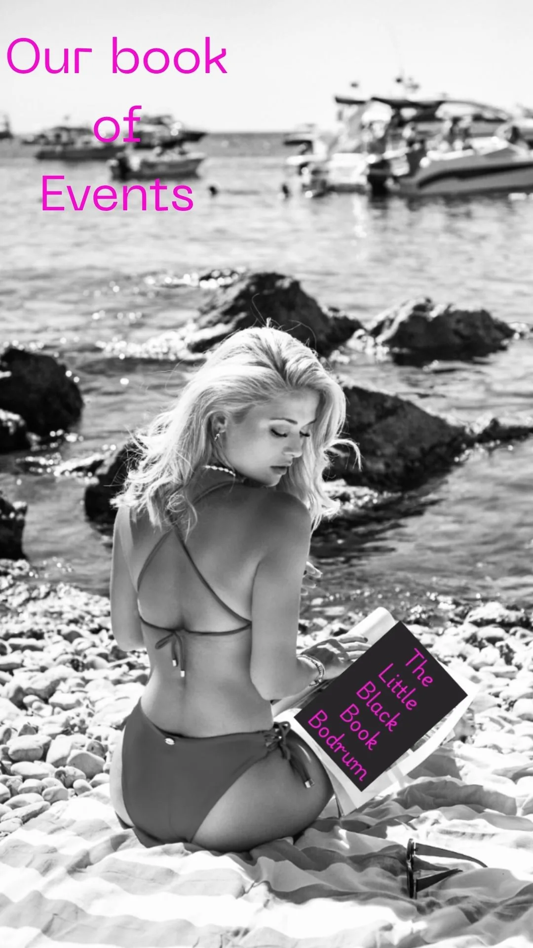 Plan your event in Bodrum with The Little Black Book Bodrum.